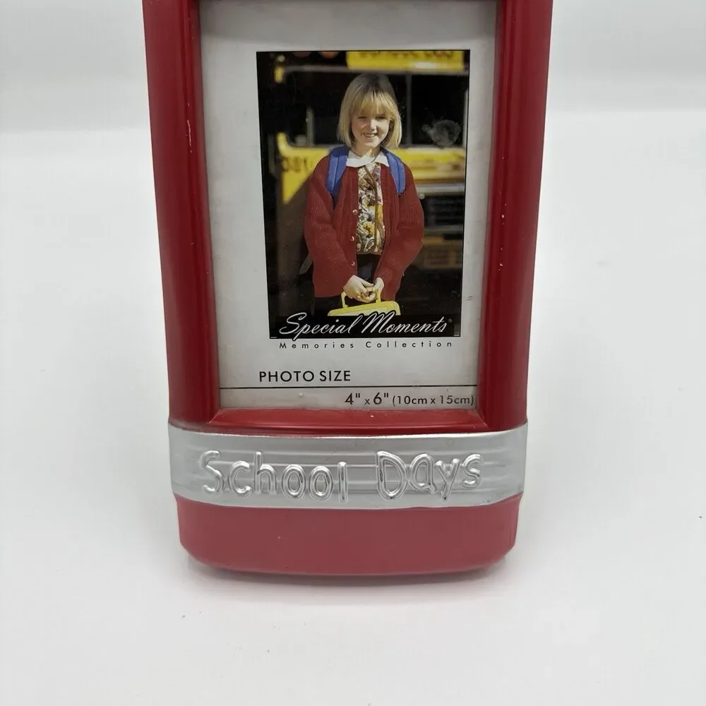 Vintage‎ Pencils School Days Picture Red Frame Back To School